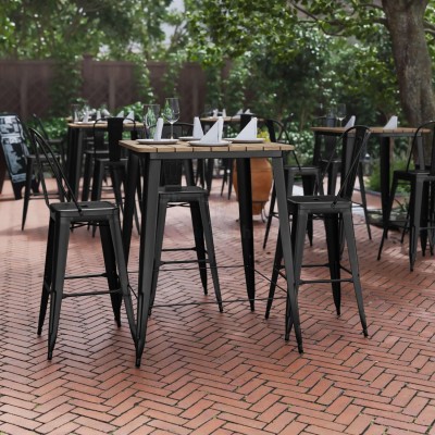 Комплект барный: стол, 2 стула UrbanBar - купить в Кузнецовском