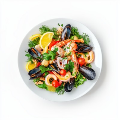 Фирменное блюдо Морской гриль прованс - купить в Кузнецовском